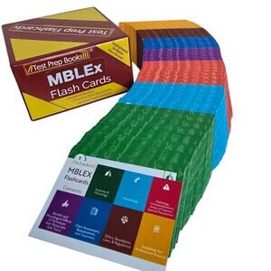 MBLEx Flash Cards Test Prep Books Massage Licensing Exam Study 3rd Edition